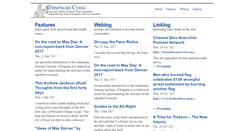 Desktop Screenshot of americancynic.net